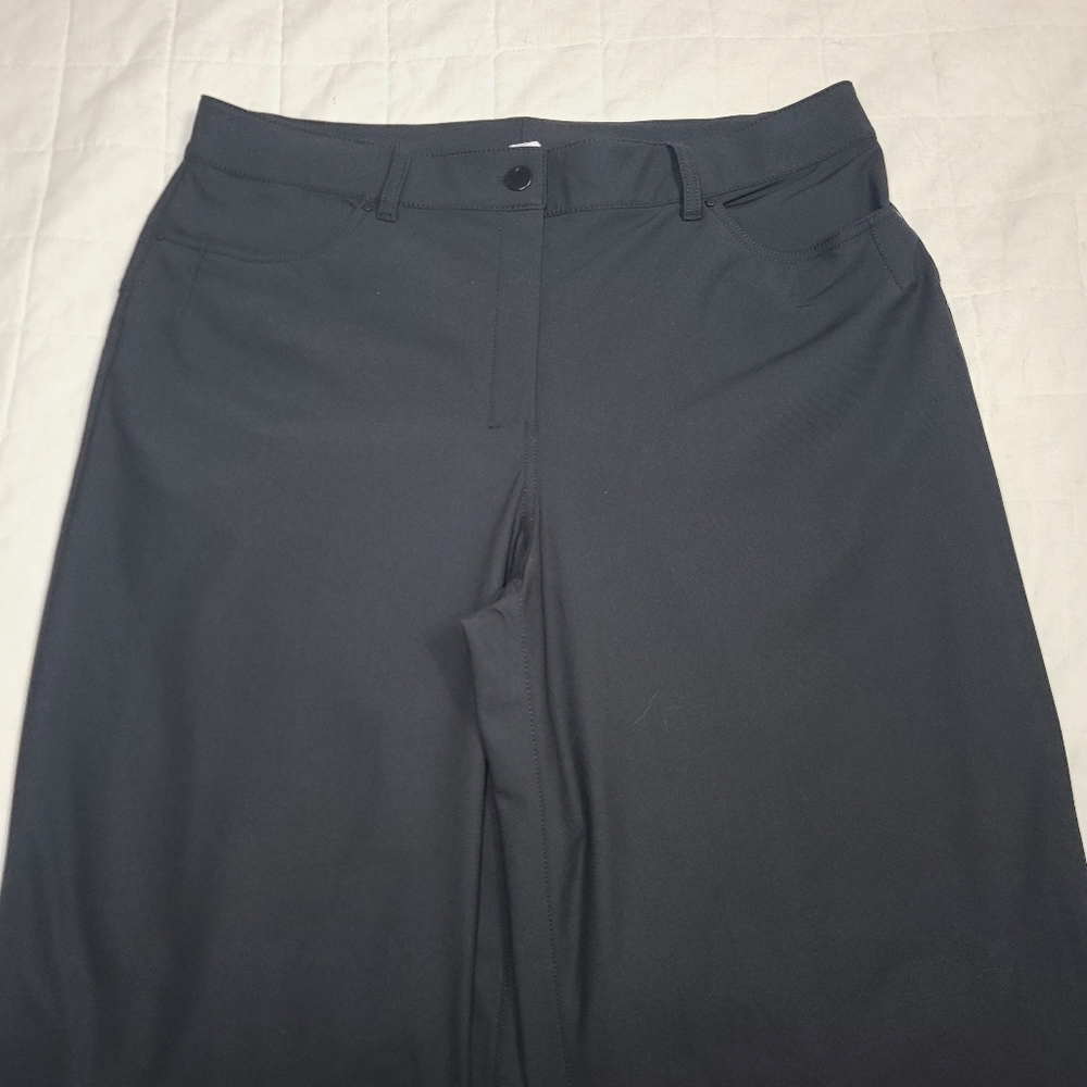 Lululemon City Sleek Wide Leg Pants Black 33 - Picture 12 of 16